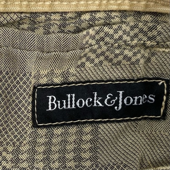 bullock & Jones Men’s Khaki Tan Corduroy Straight-Leg Pants, EUC, Size 40x34 - Picture 4 of 14